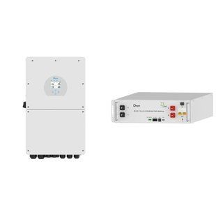 16 кВт + 5.12 кВт&middot;год АКБ Комплект Deye (Дея) резервного живлення SUN-16K-SG01LP1-EU_Deye-5.1-PRO-B фото